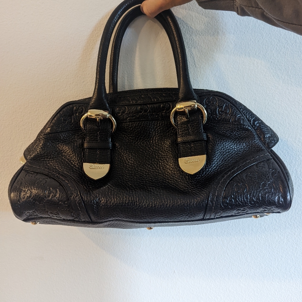 Authentic Gucci Leather Handbag